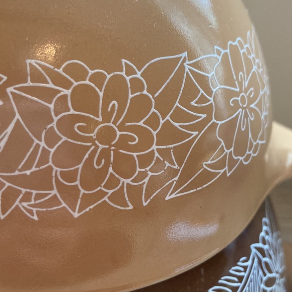 Pyrex woodland set 3 nesting bowls Cinderella shape - Picture 5 of 16